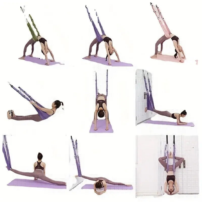 Zenflex Yoga Stretching Strap, Zen Flex Yoga Stretching Strap, Zenflex  Stretching Strap, Aerial Yoga Swing, Waist Back Leg Stretch Strap/Yoga  Fitness
